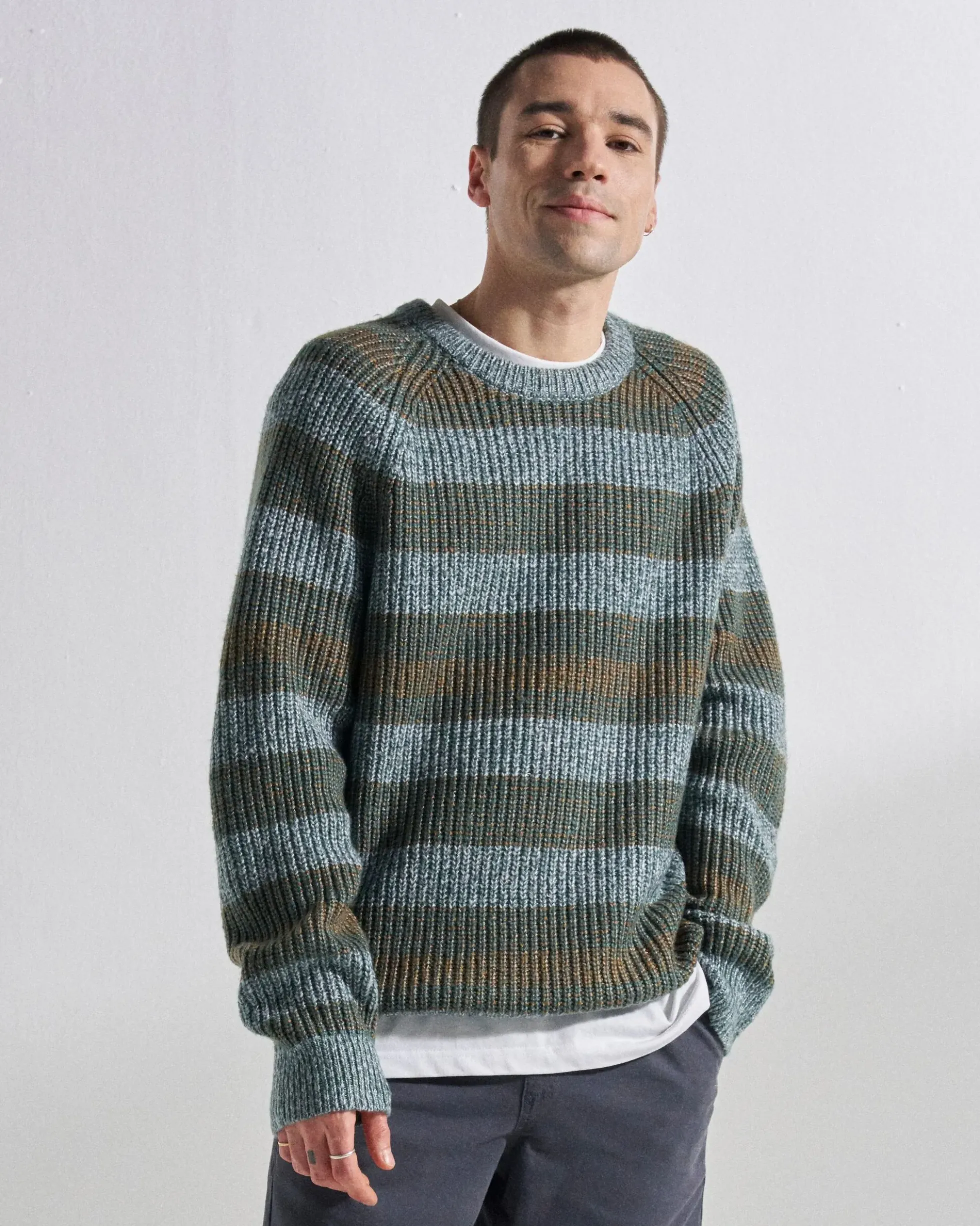 Herren Fog Gestrickter Pullover