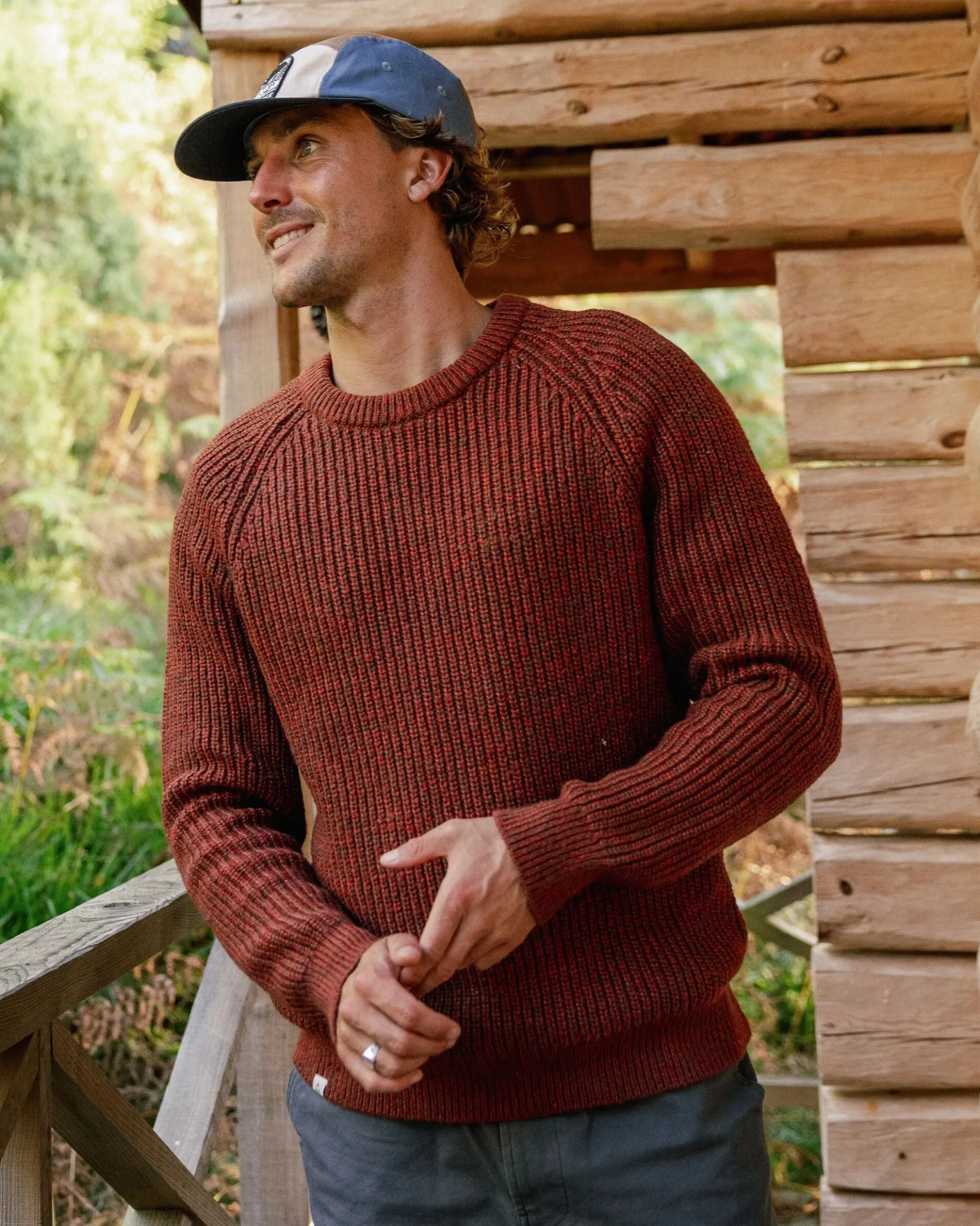 Herren Fog Strickpullover