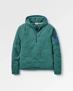 Herren Forestscape Grid Fleece Hoodie
