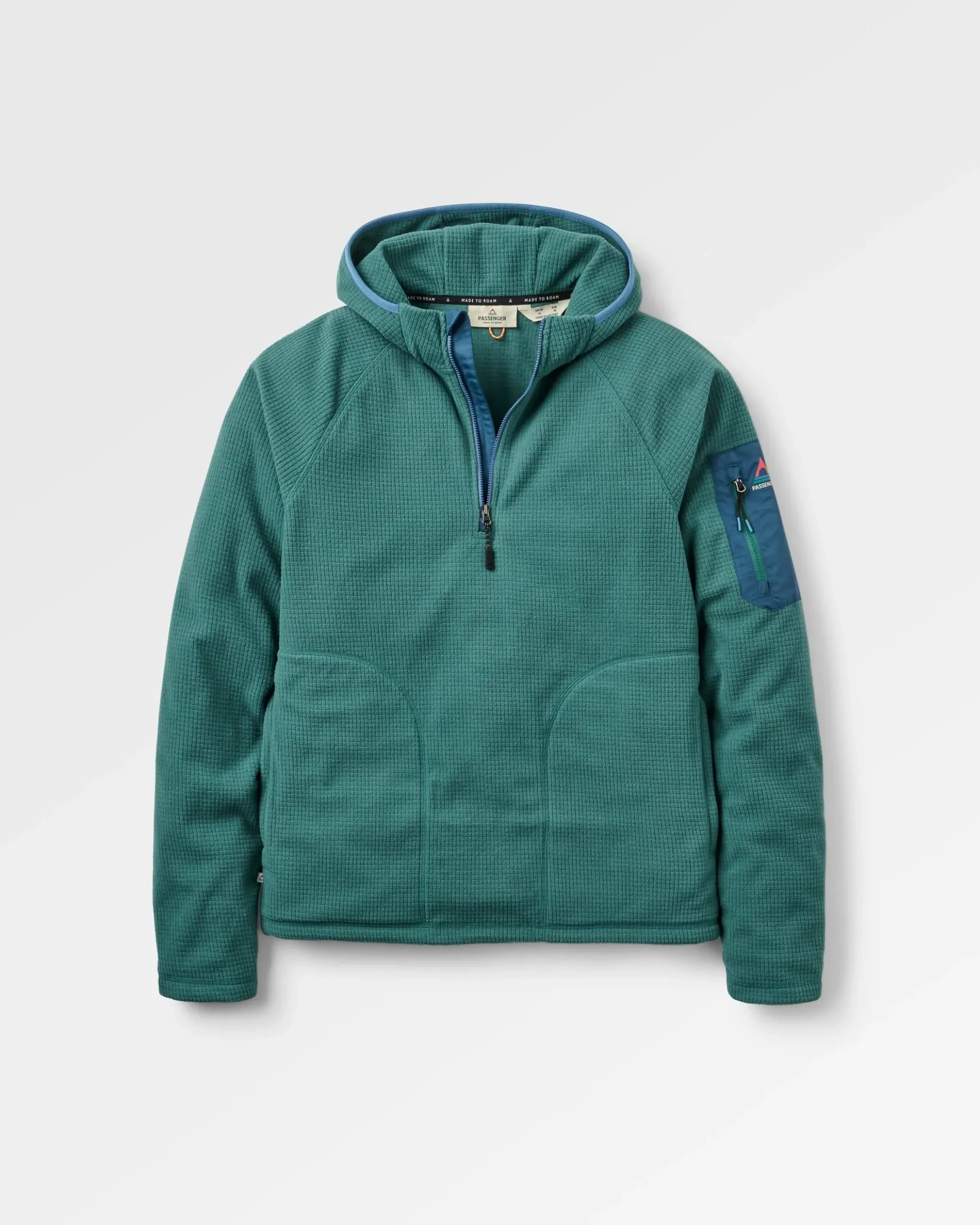 Herren Forestscape Grid Fleece Hoodie
