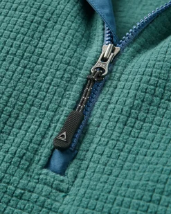 Herren Forestscape Grid Fleece Hoodie