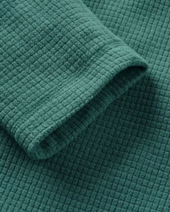 Herren Forestscape Grid Fleece Rundhals