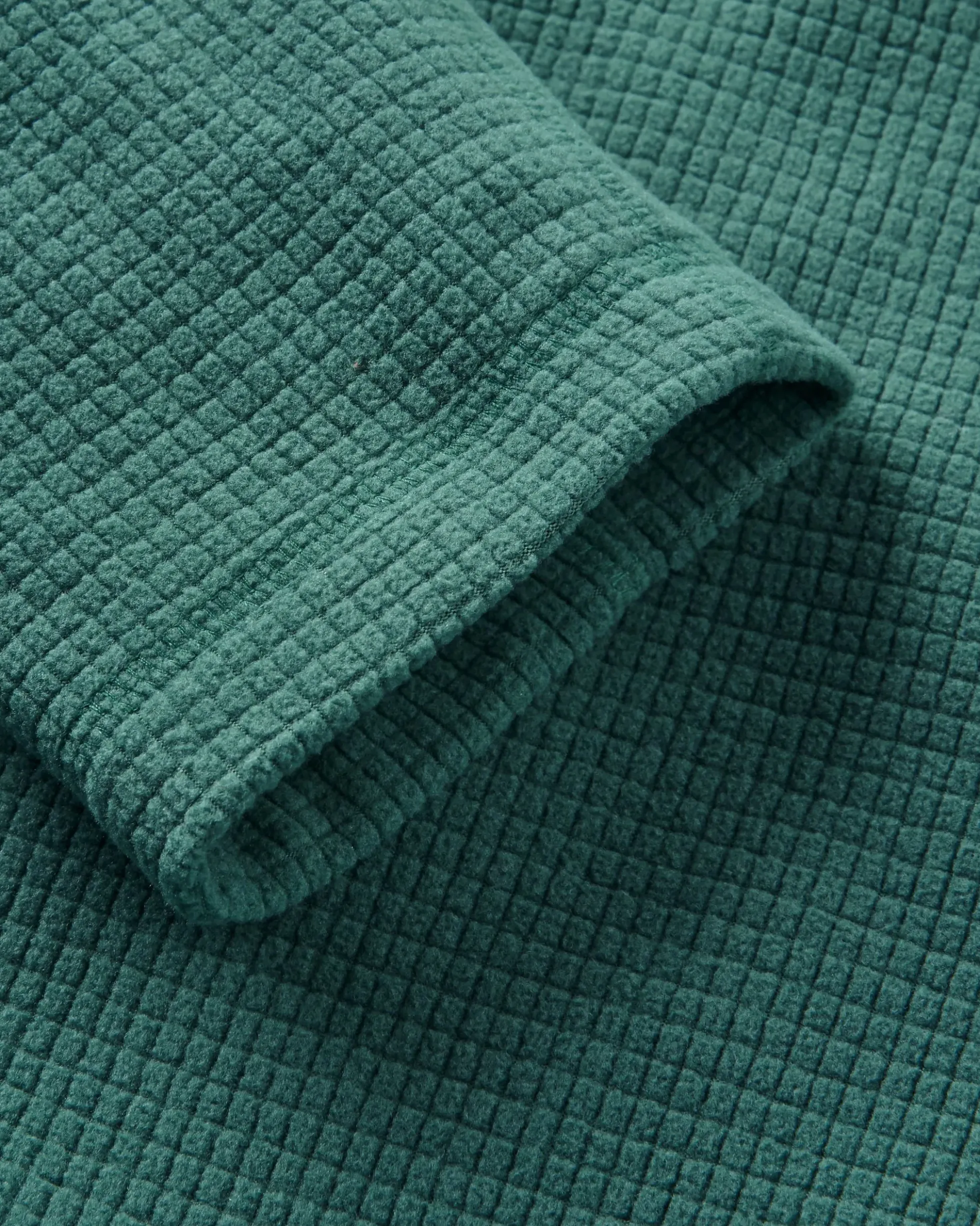 Herren Forestscape Grid Fleece Rundhals