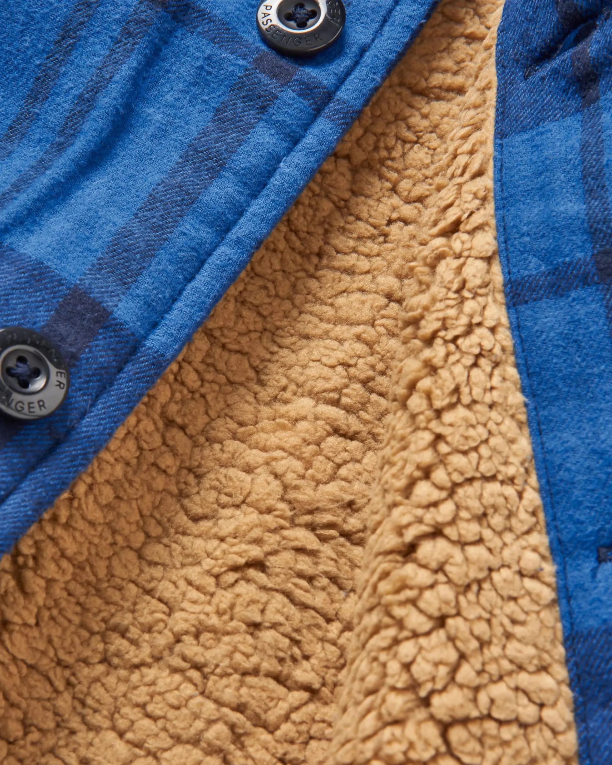 Herren Freestyle Sherpa-gefüttertes Overshirt