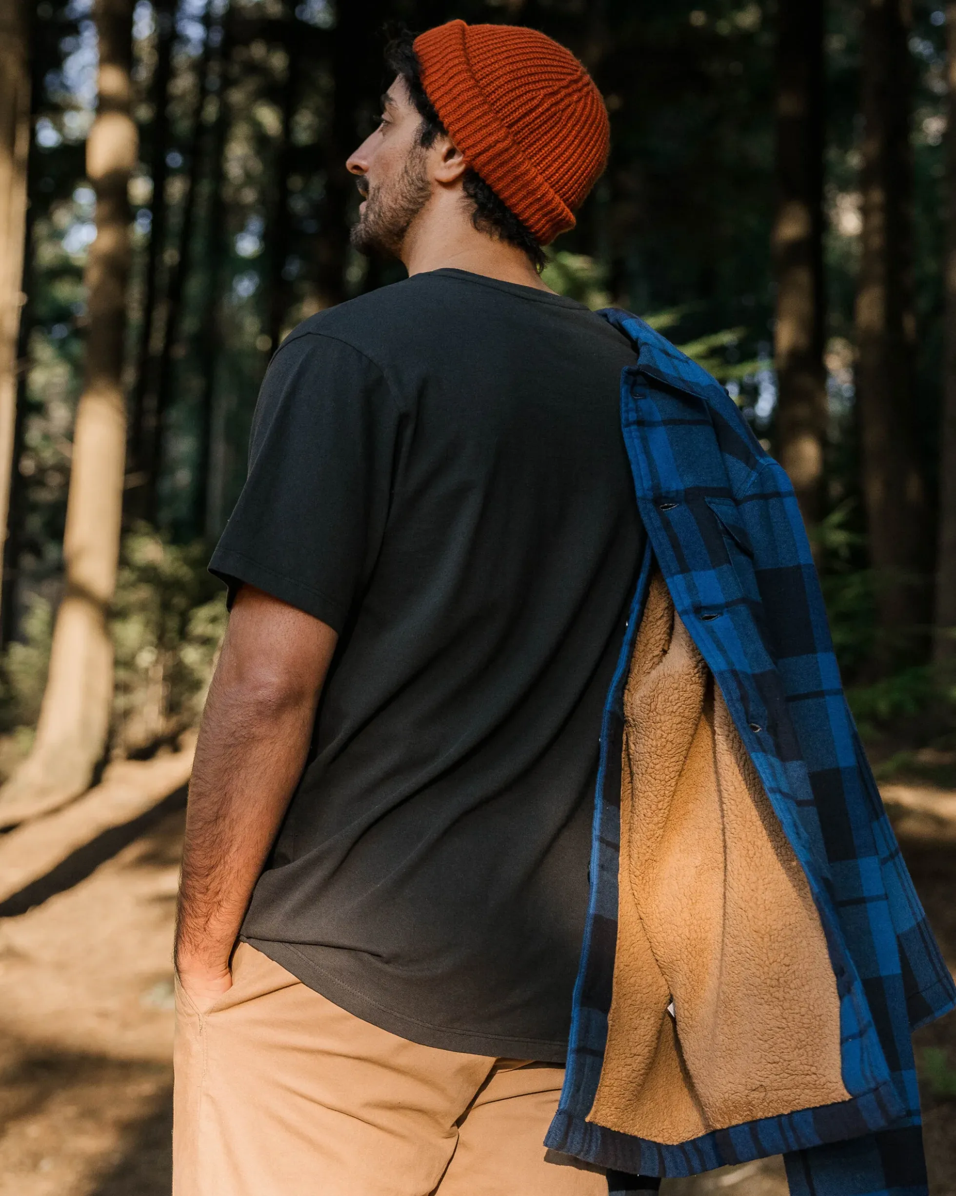Herren Freestyle Sherpa-gefüttertes Overshirt