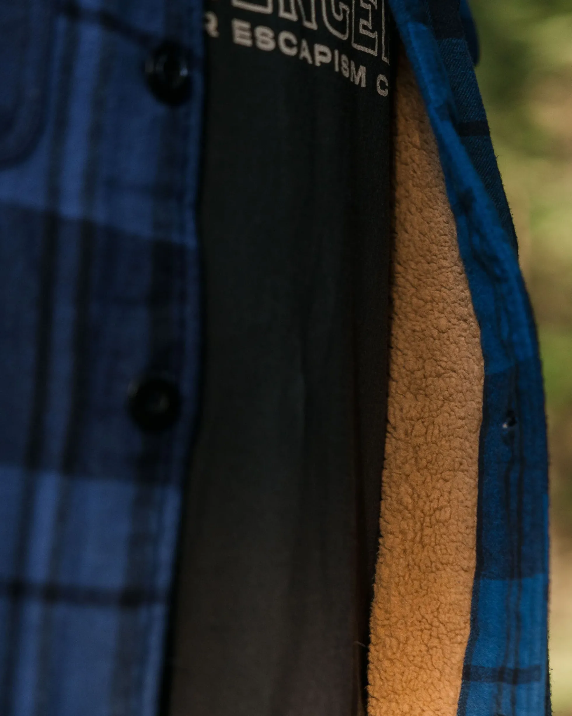 Herren Freestyle Sherpa-gefüttertes Overshirt