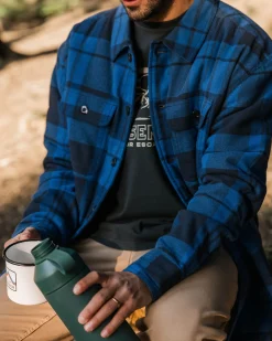 Herren Freestyle Sherpa-gefüttertes Overshirt