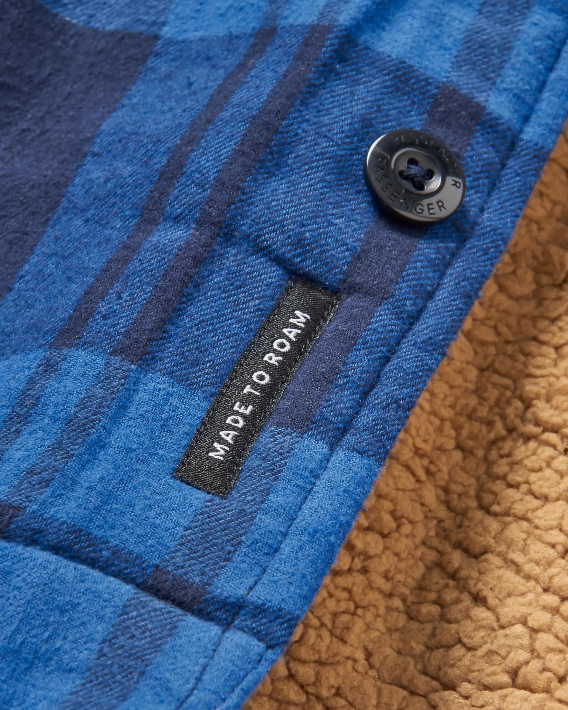 Herren Freestyle Sherpa-gefüttertes Overshirt