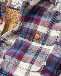 Herren Freestyle Sherpa-gefüttertes Overshirt