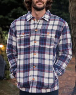 Herren Freestyle Sherpa-gefüttertes Overshirt