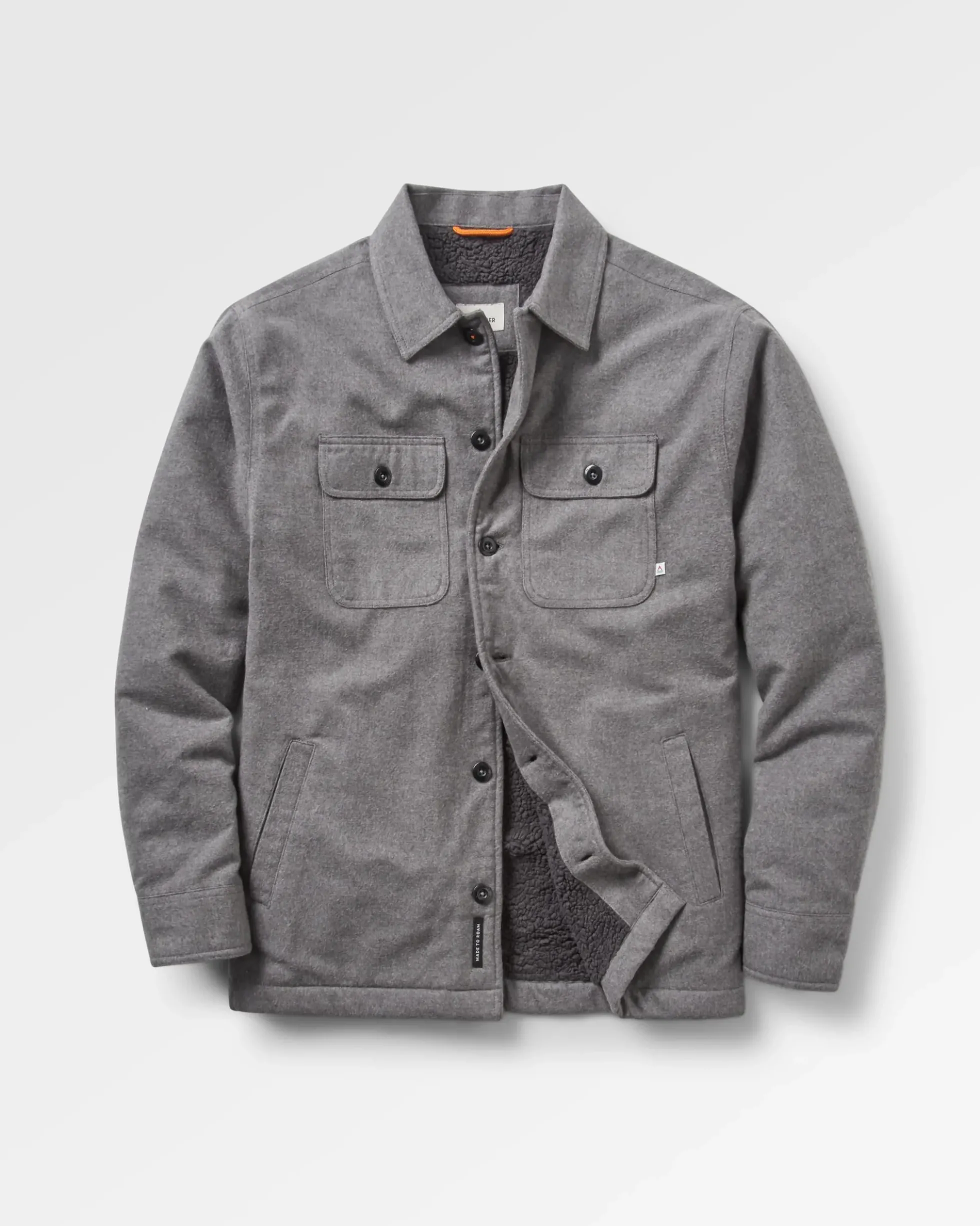 Herren Freestyle Sherpa-gefüttertes Overshirt
