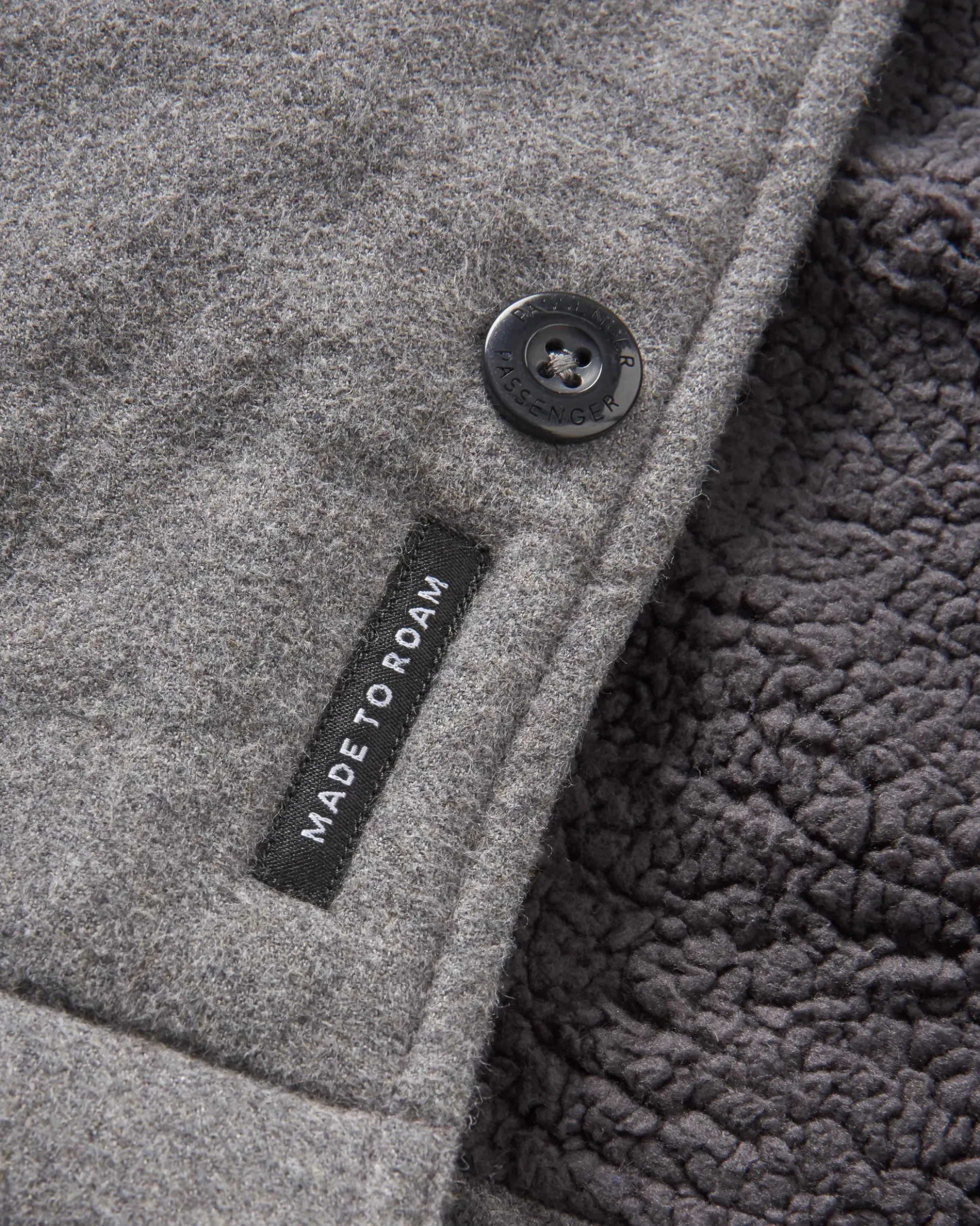 Herren Freestyle Sherpa-gefüttertes Overshirt