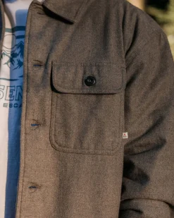 Herren Freestyle Sherpa-gefüttertes Overshirt