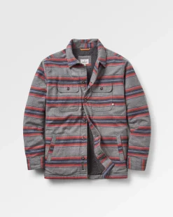Herren Freestyle Sherpa-gefüttertes Overshirt