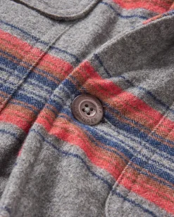 Herren Freestyle Sherpa-gefüttertes Overshirt