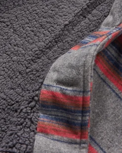 Herren Freestyle Sherpa-gefüttertes Overshirt