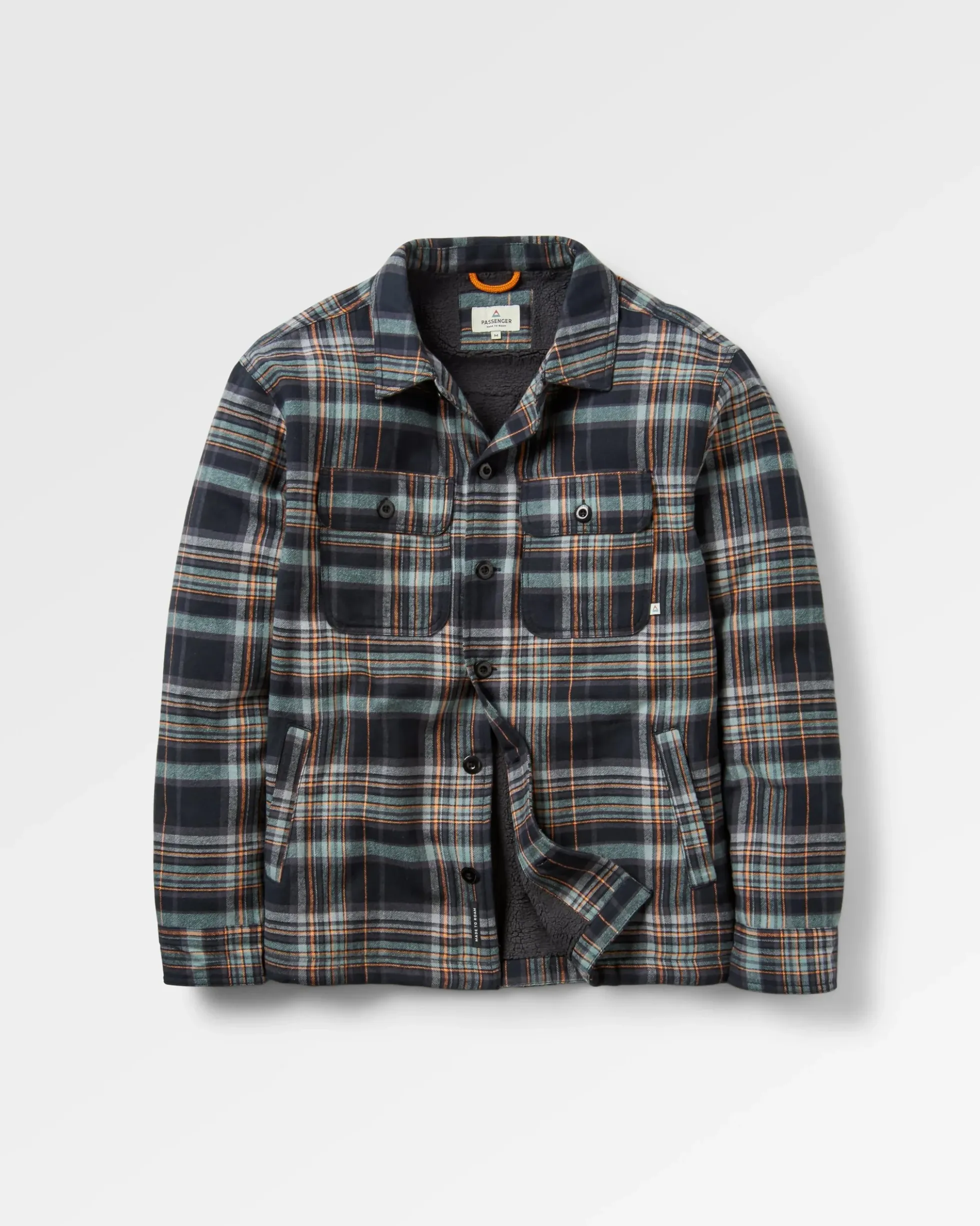 Herren Freestyle Sherpa-gefüttertes Overshirt