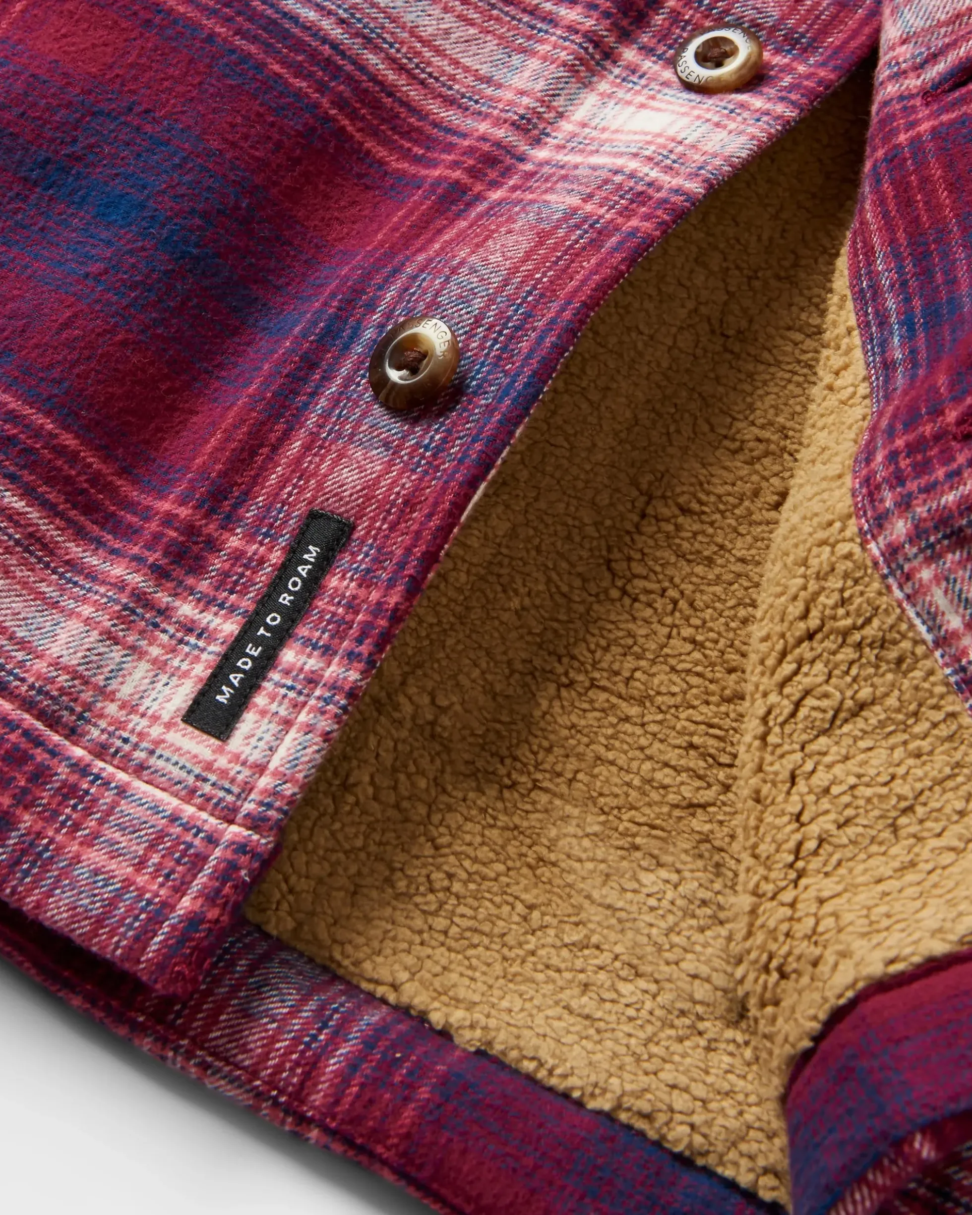 Herren Freestyle Sherpa-gefüttertes Overshirt
