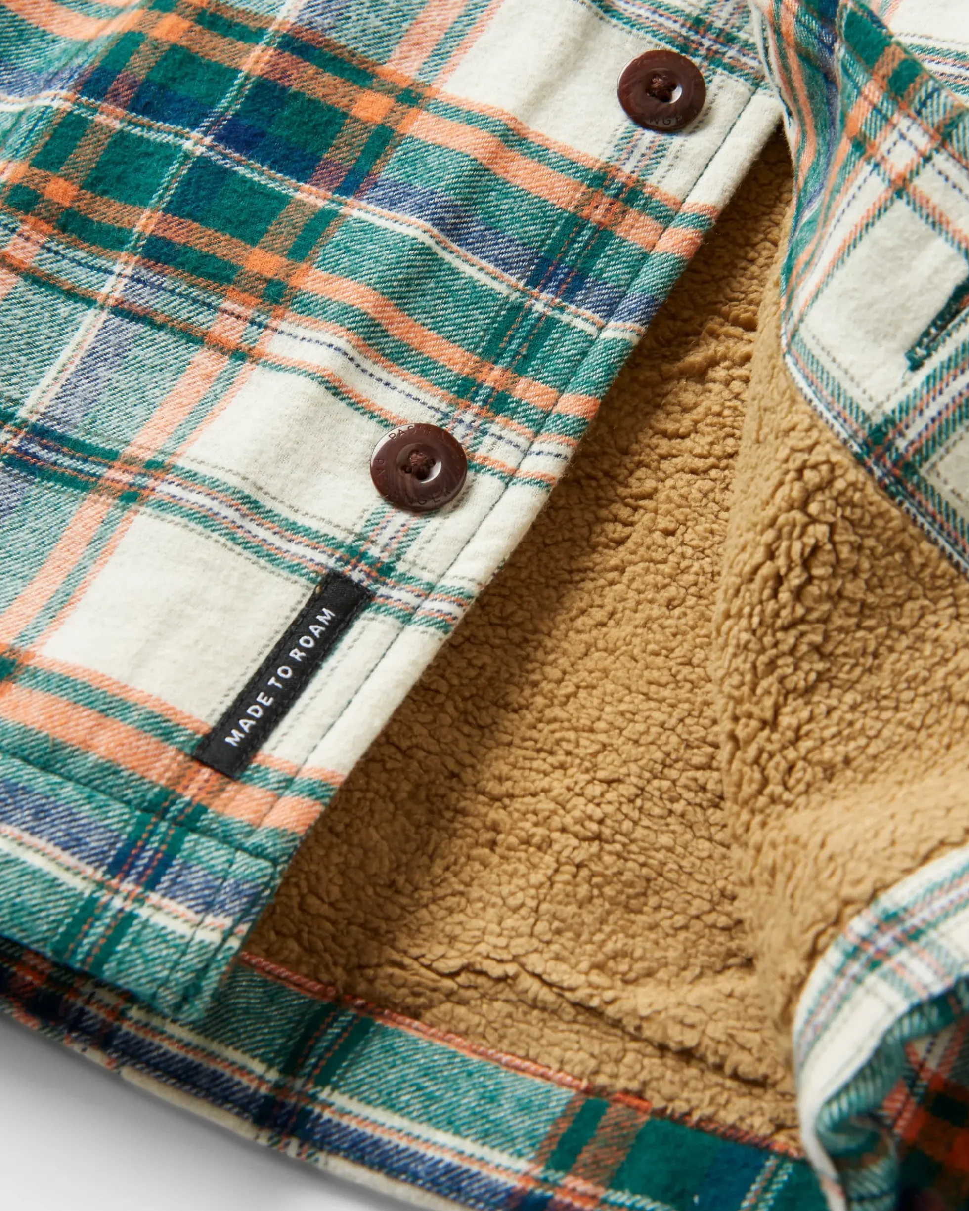 Herren Freestyle Sherpa-gefüttertes Overshirt