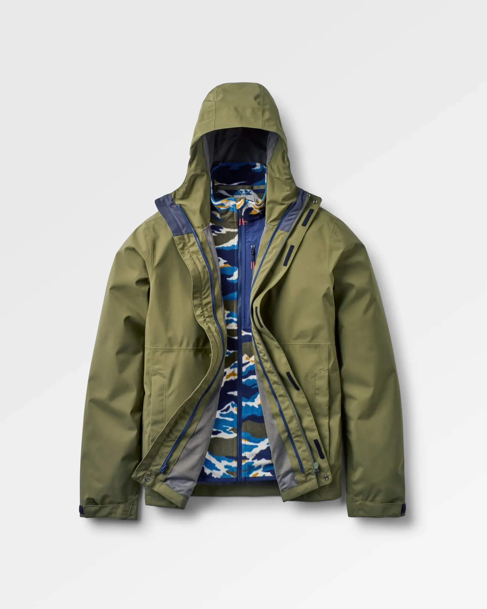 Herren Graniteridge Wasserdichte 3-in-1-Jacke