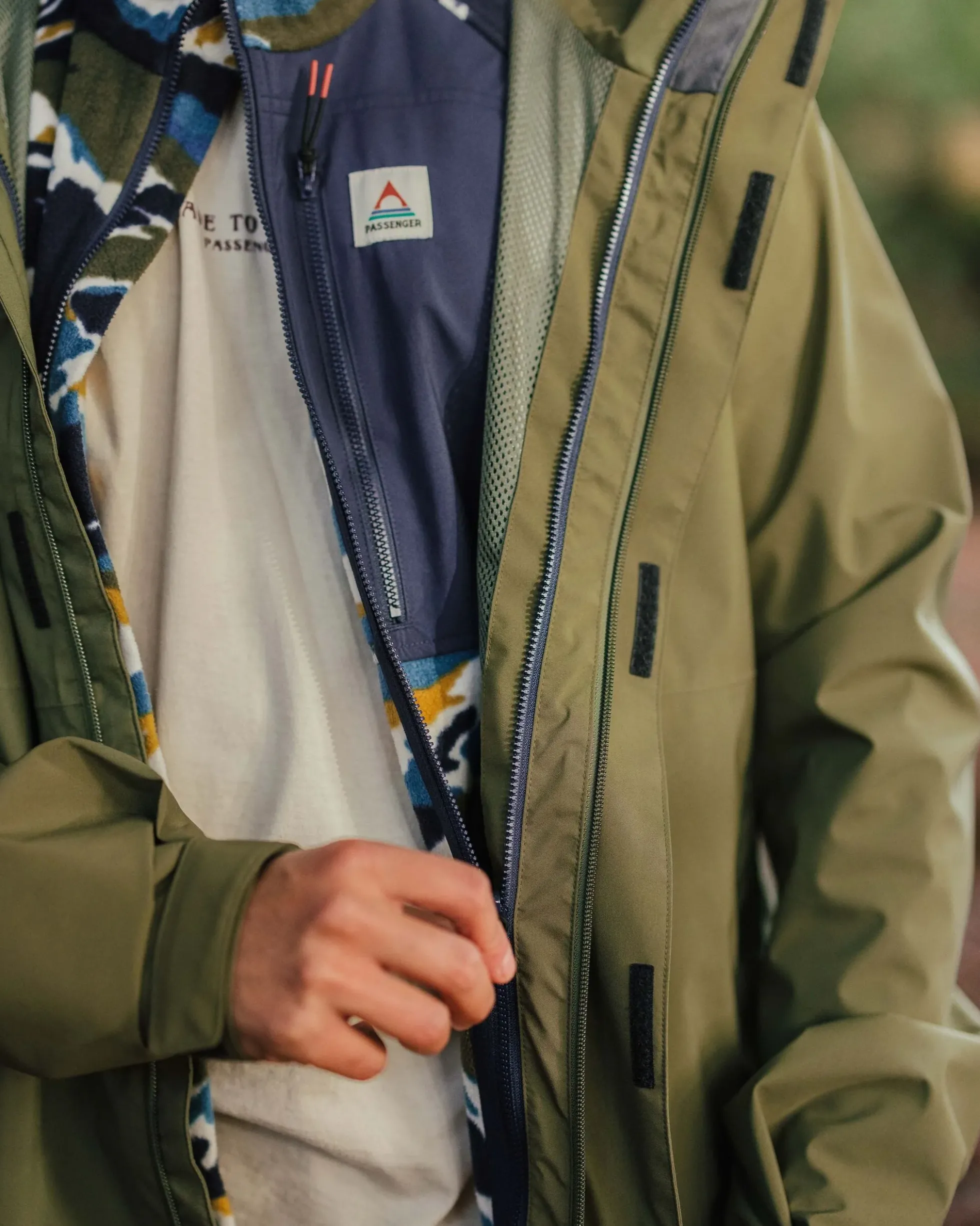 Herren Graniteridge Wasserdichte 3-in-1-Jacke