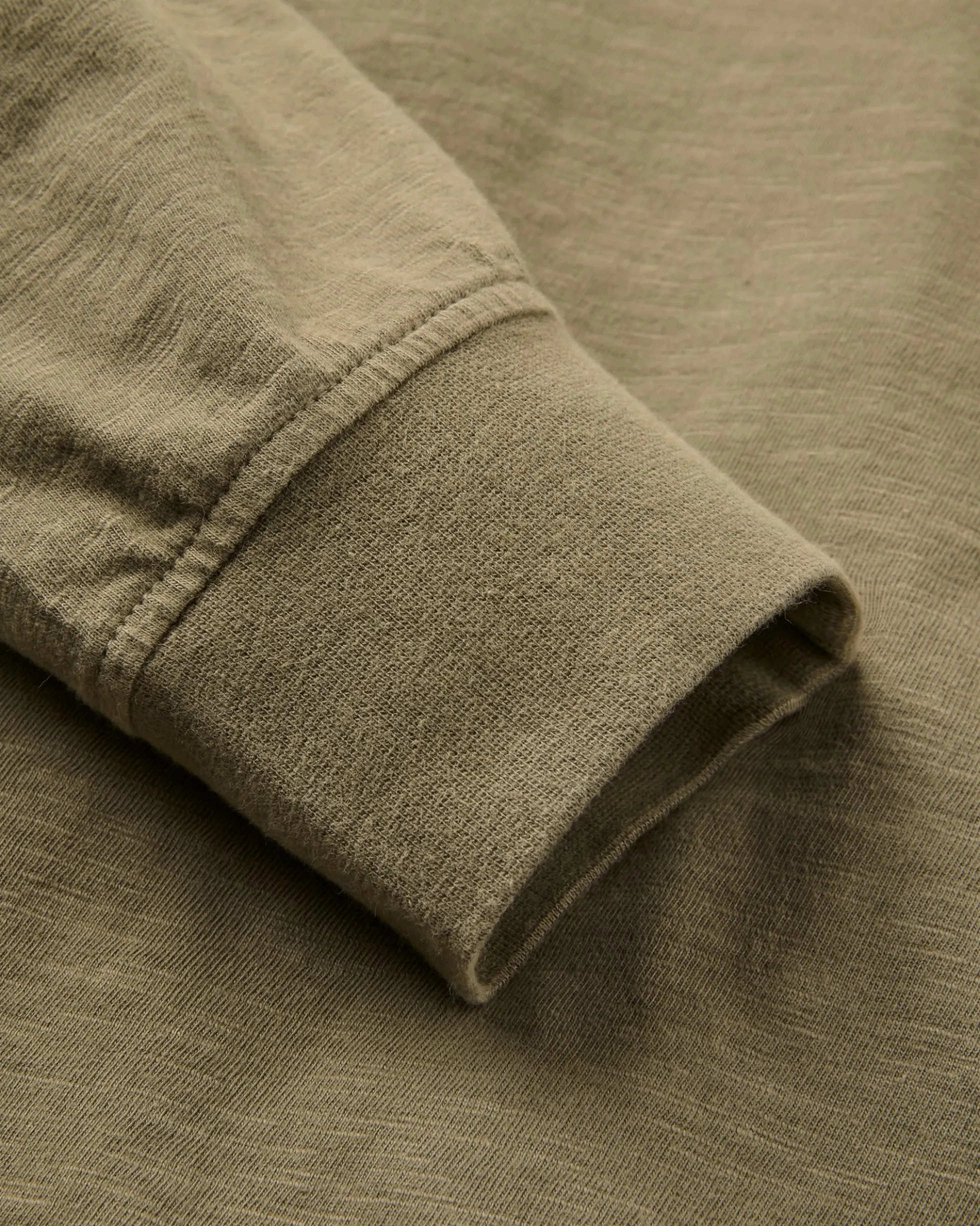 Herren Headland Langarmshirt Slub Henley