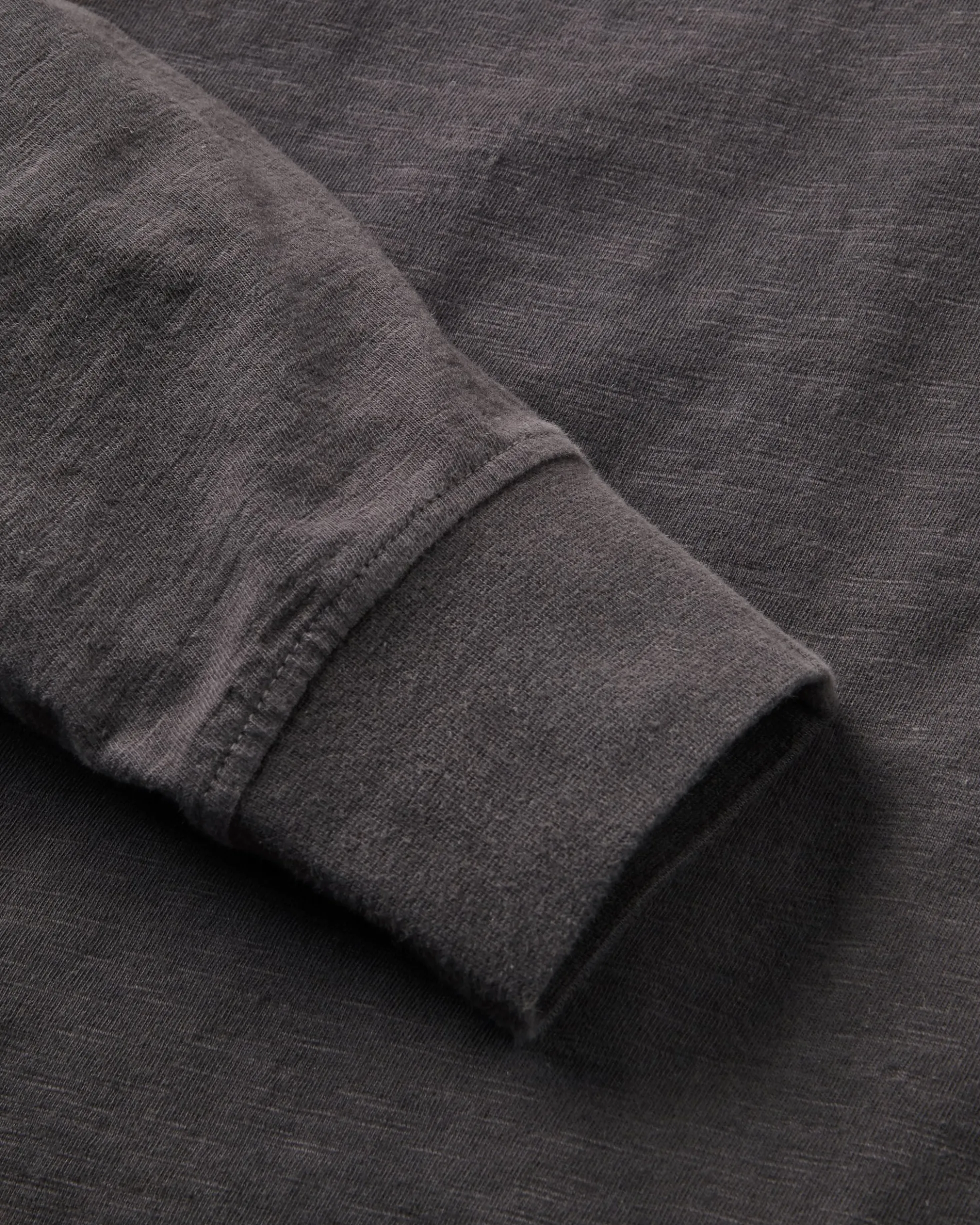 Herren Headland Langarmshirt Slub Henley