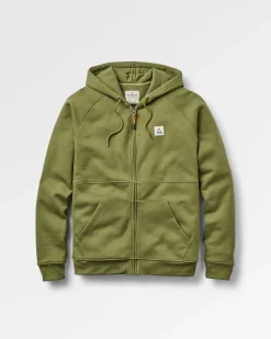 Herren Heritage Baumwoll-Hoodie mit Reißverschluss