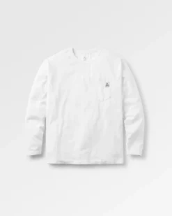 Herren Heritage natürliche Relaxed Fit Langarmshirt