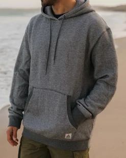 Herren Heritage strukturiertes, entspannt geschnittenes Kapuzen-Sweatshirt