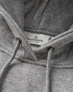 Herren Heritage strukturiertes, entspannt geschnittenes Kapuzen-Sweatshirt