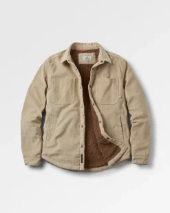 Herren Kodiak 2.0 Sherpa-gefüttertes Cord-Overshirt
