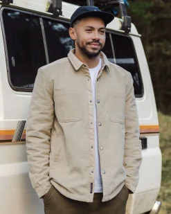 Herren Kodiak 2.0 Sherpa-gefüttertes Cord-Overshirt