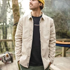 Herren Kodiak Sherpa gefüttertes Cord Overshirt