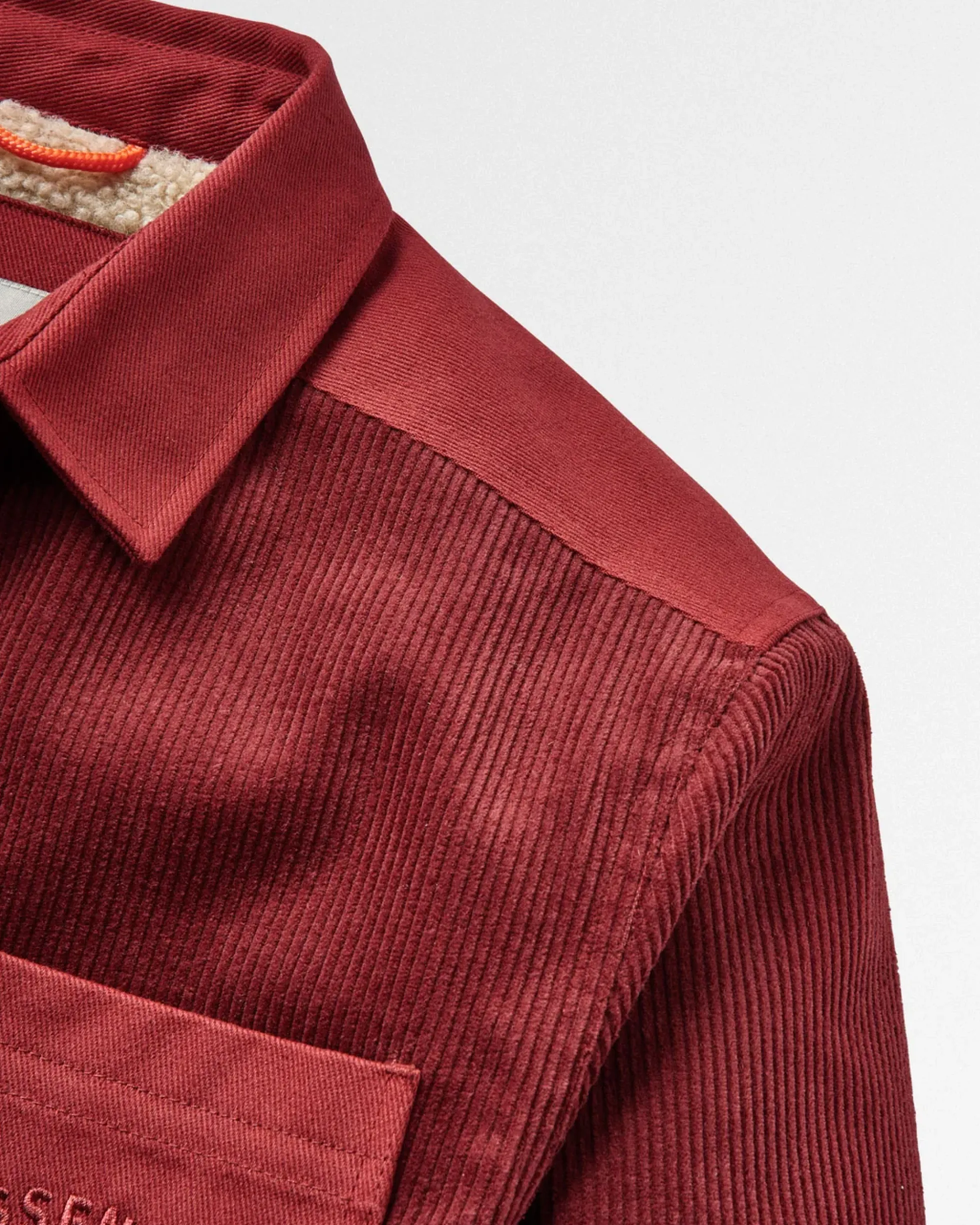 Herren Kodiak Sherpa gefüttertes Cord Overshirt
