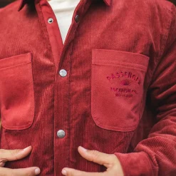 Herren Kodiak Sherpa gefüttertes Cord Overshirt