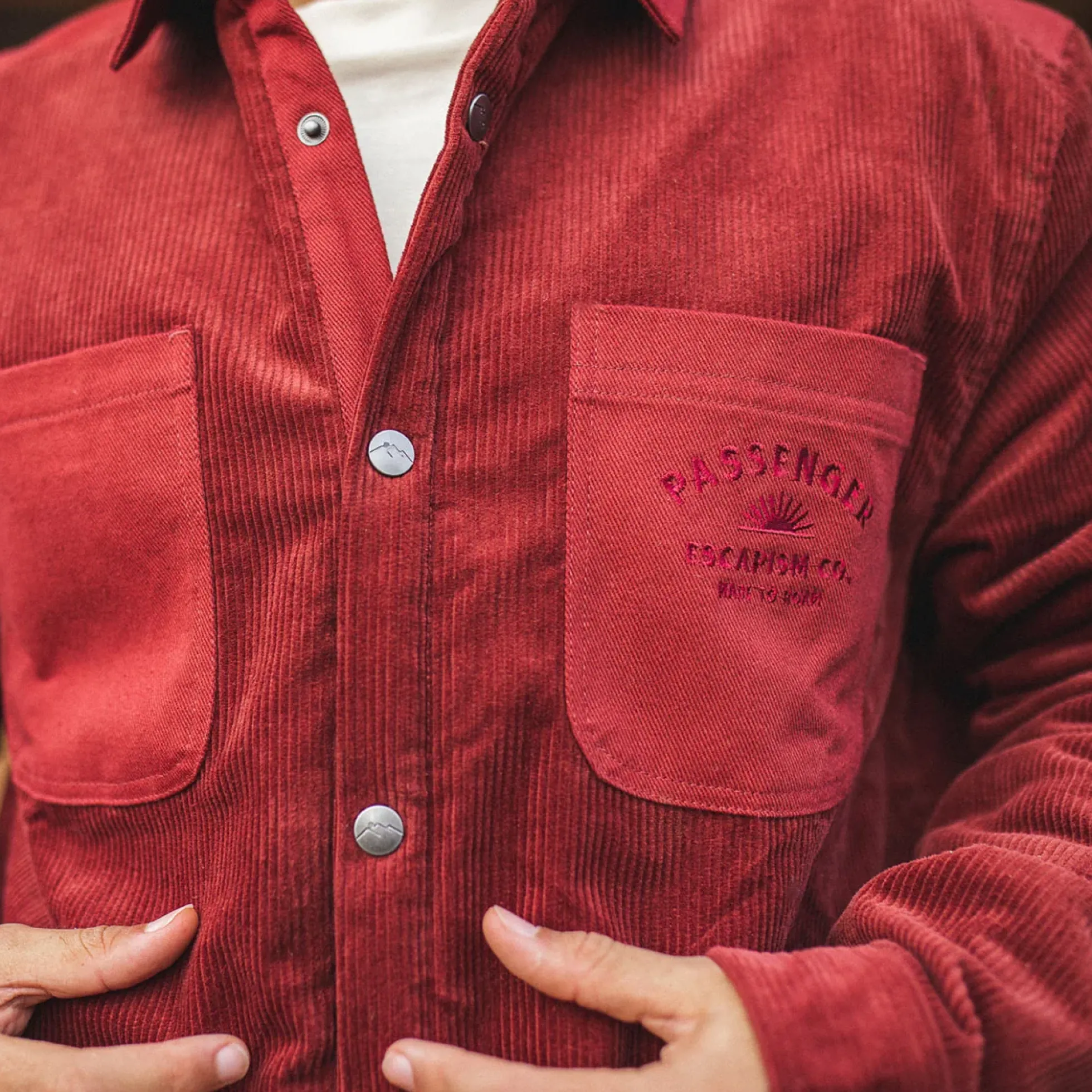 Herren Kodiak Sherpa gefüttertes Cord Overshirt