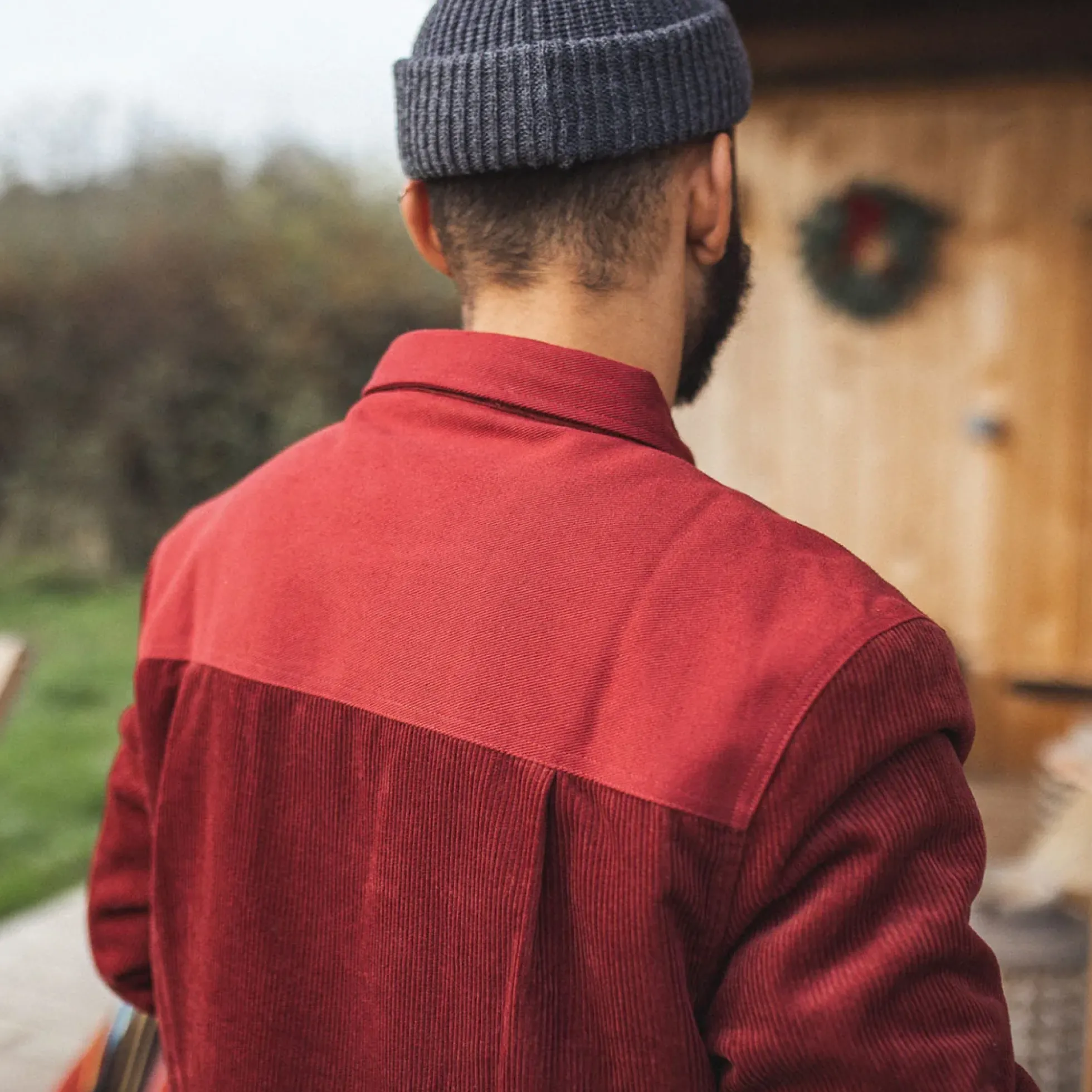 Herren Kodiak Sherpa gefüttertes Cord Overshirt