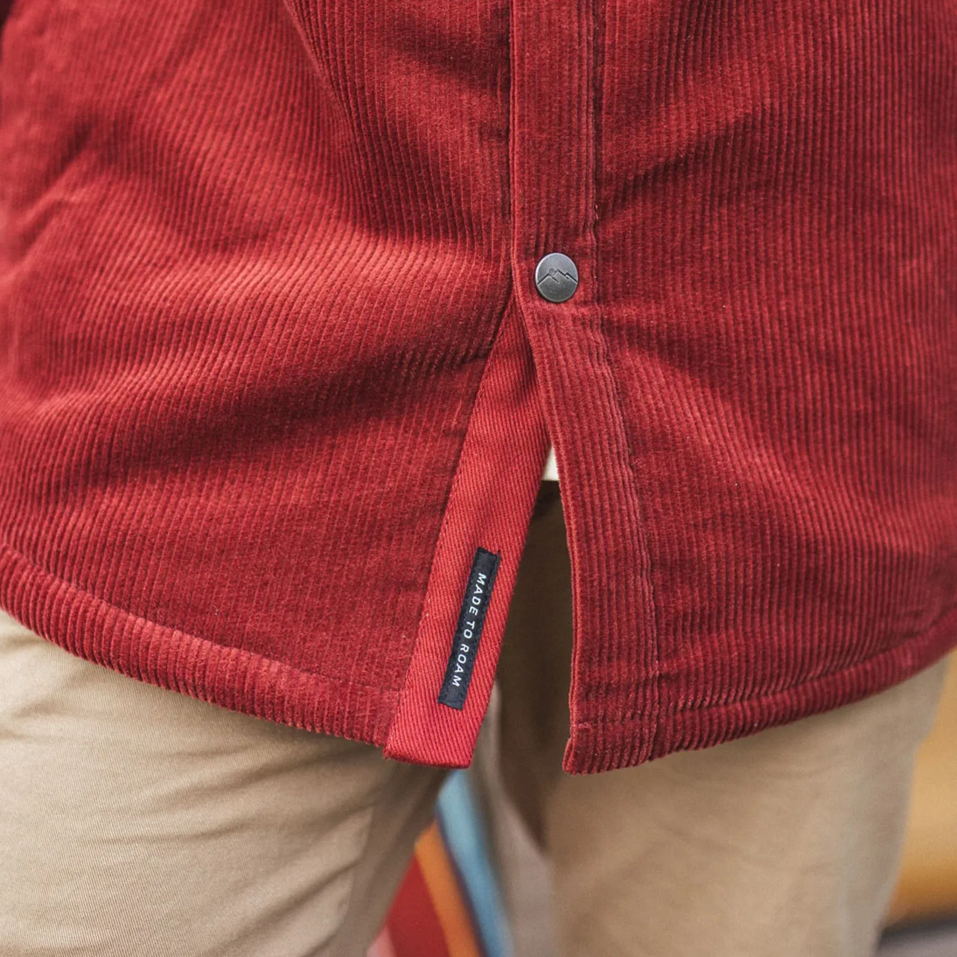 Herren Kodiak Sherpa gefüttertes Cord Overshirt