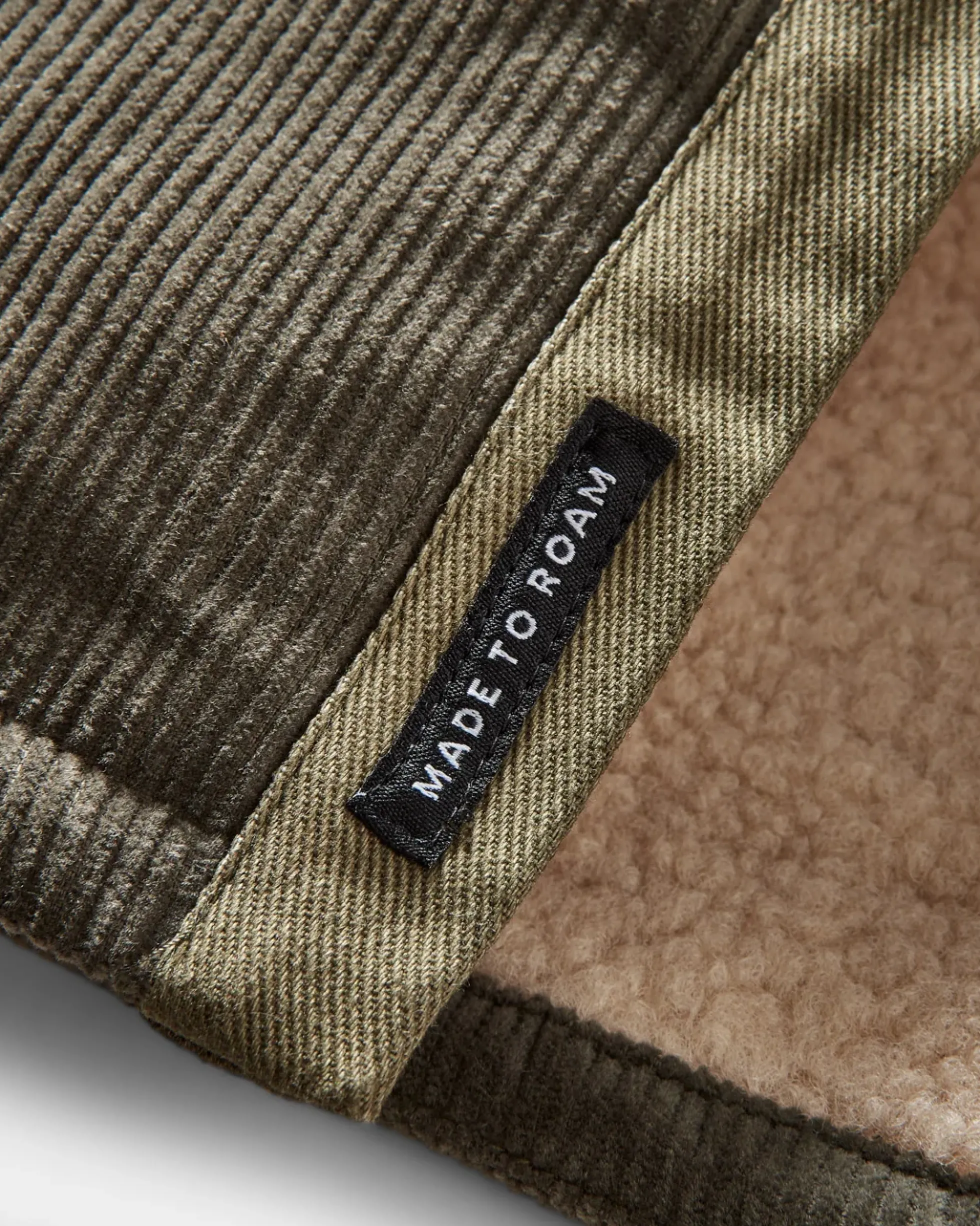 Herren Kodiak Sherpa gefüttertes Cord Overshirt