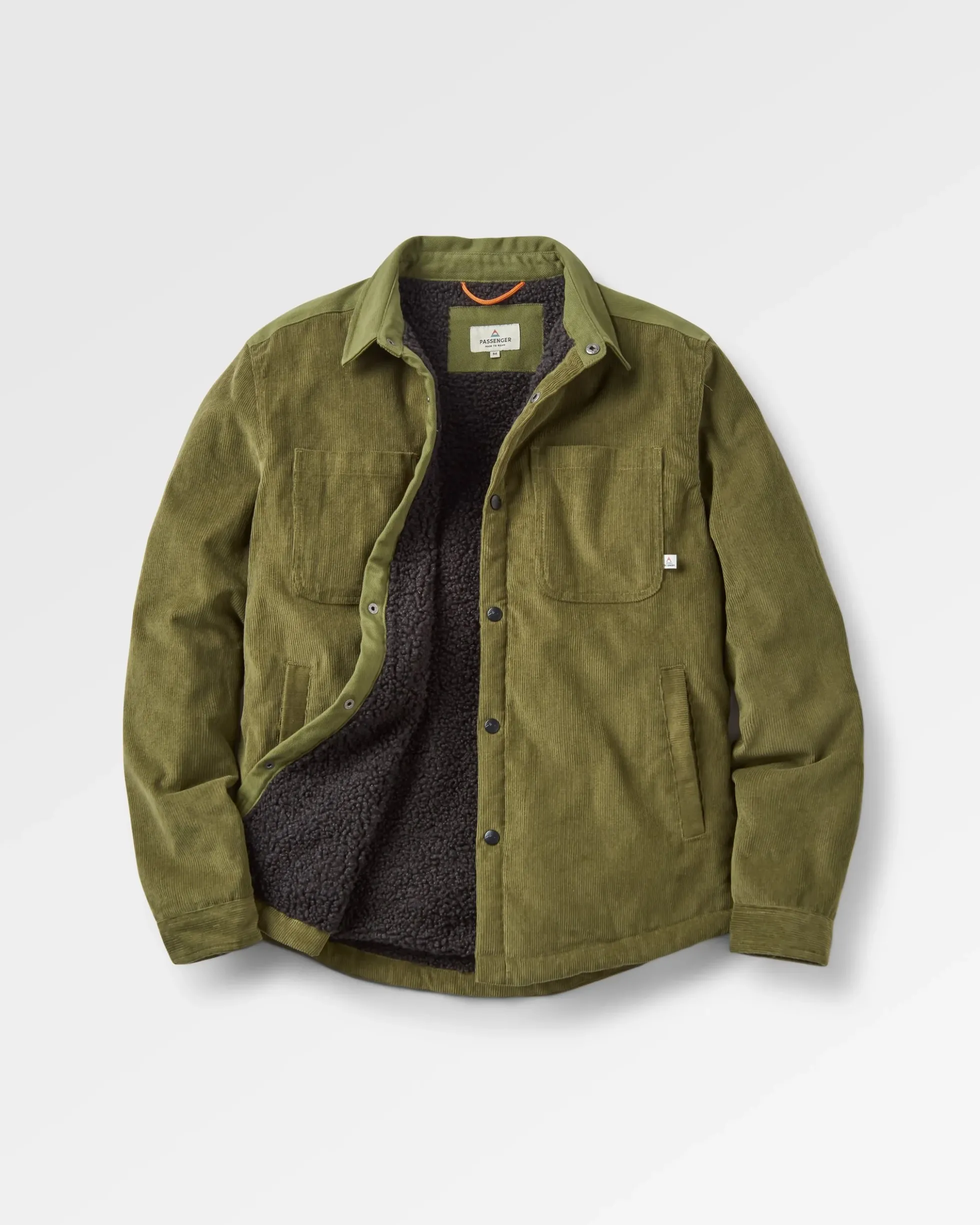 Herren Kodiak 2.0 Sherpa-gefüttertes Cord-Overshirt