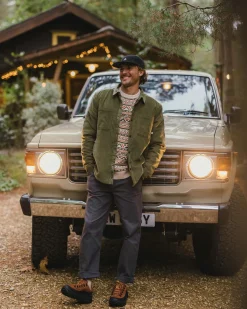 Herren Kodiak 2.0 Sherpa-gefüttertes Cord-Overshirt