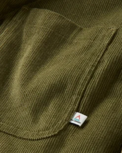 Herren Kodiak 2.0 Sherpa-gefüttertes Cord-Overshirt