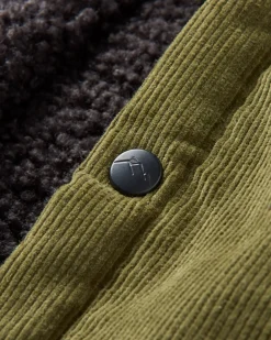 Herren Kodiak 2.0 Sherpa-gefüttertes Cord-Overshirt
