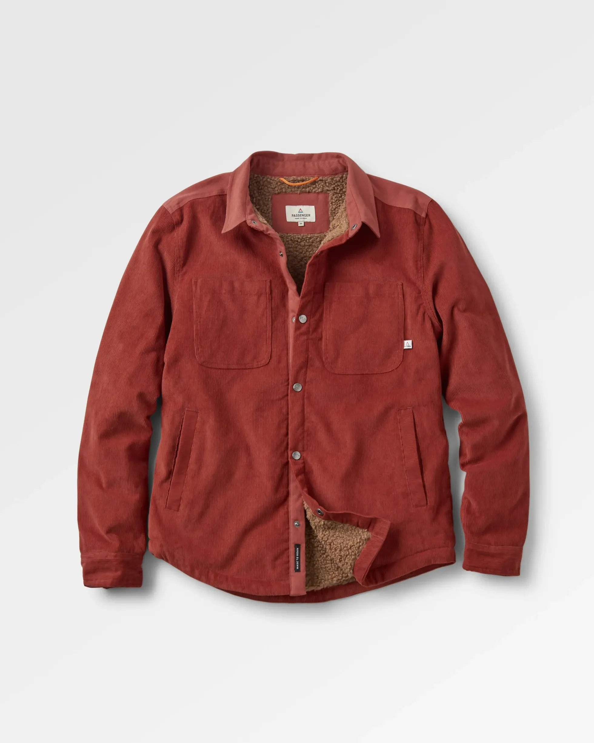 Herren Kodiak 2.0 Sherpa-gefüttertes Cord-Overshirt