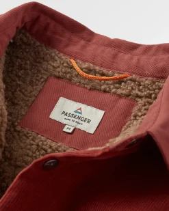 Herren Kodiak 2.0 Sherpa-gefüttertes Cord-Overshirt