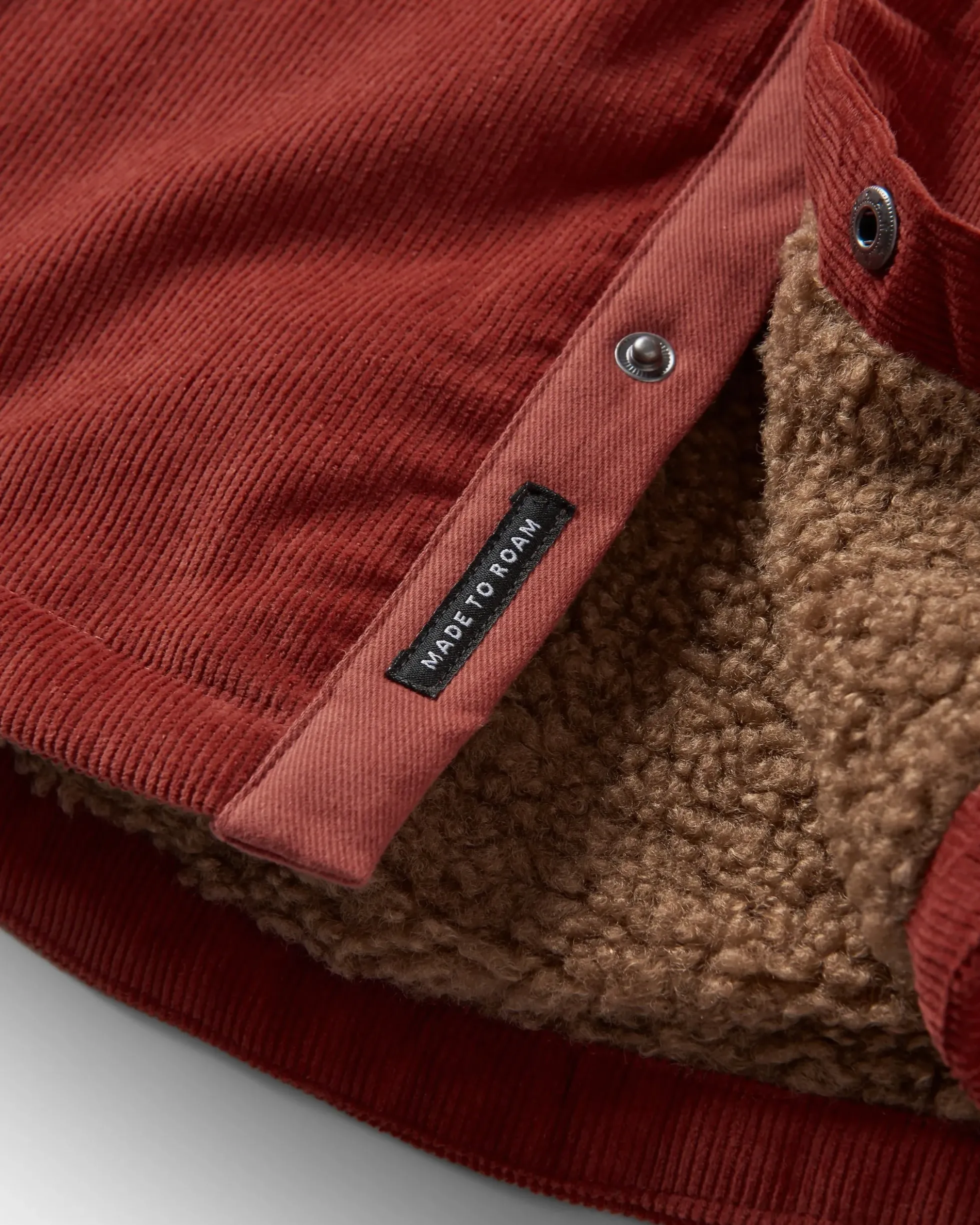 Herren Kodiak 2.0 Sherpa-gefüttertes Cord-Overshirt