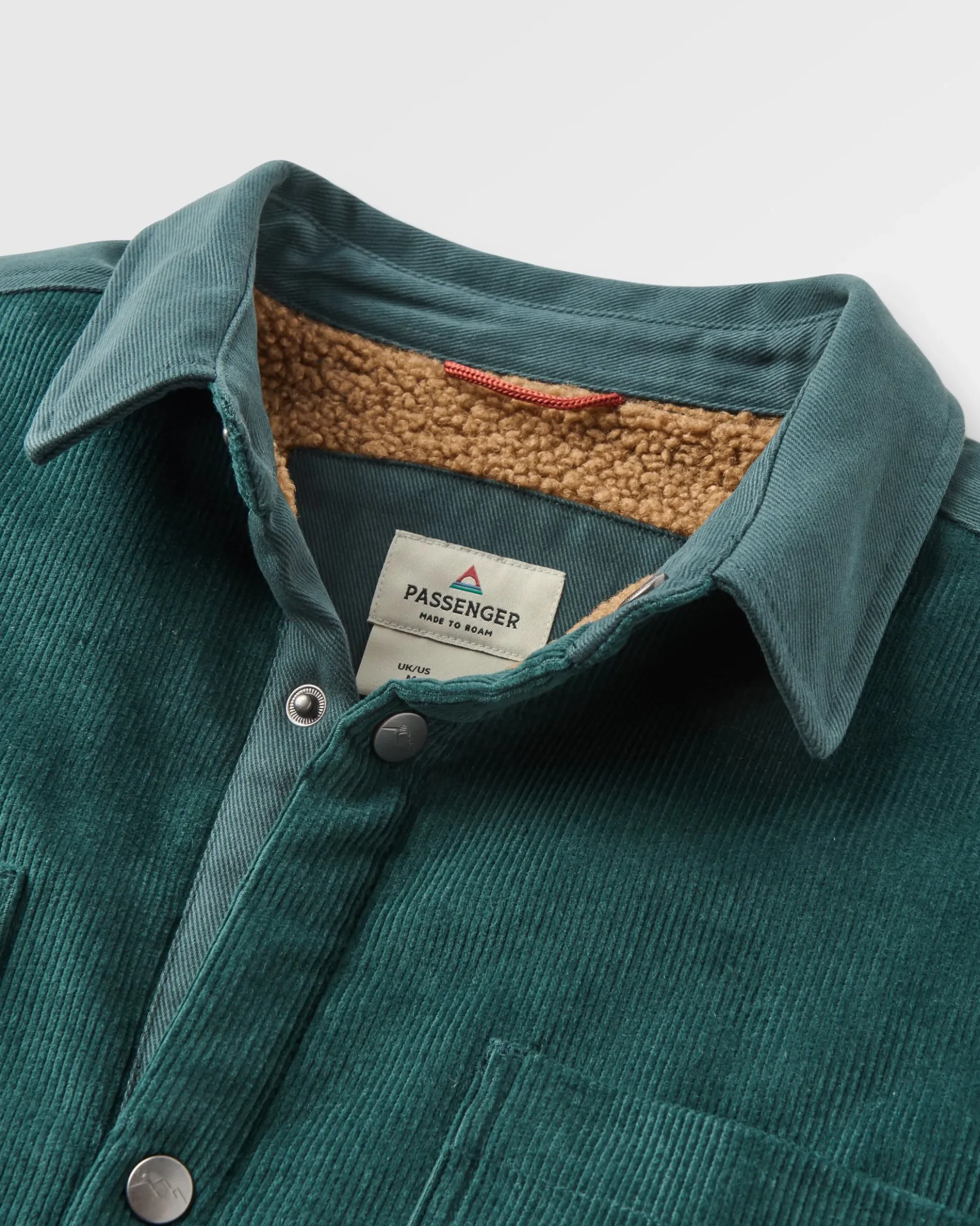 Herren Kodiak Sherpa gefüttertes Cord Überhemd