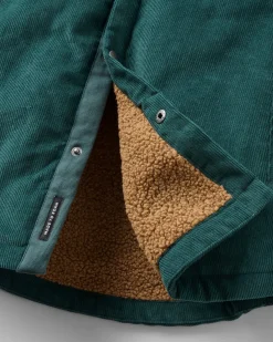 Herren Kodiak Sherpa gefüttertes Cord Überhemd
