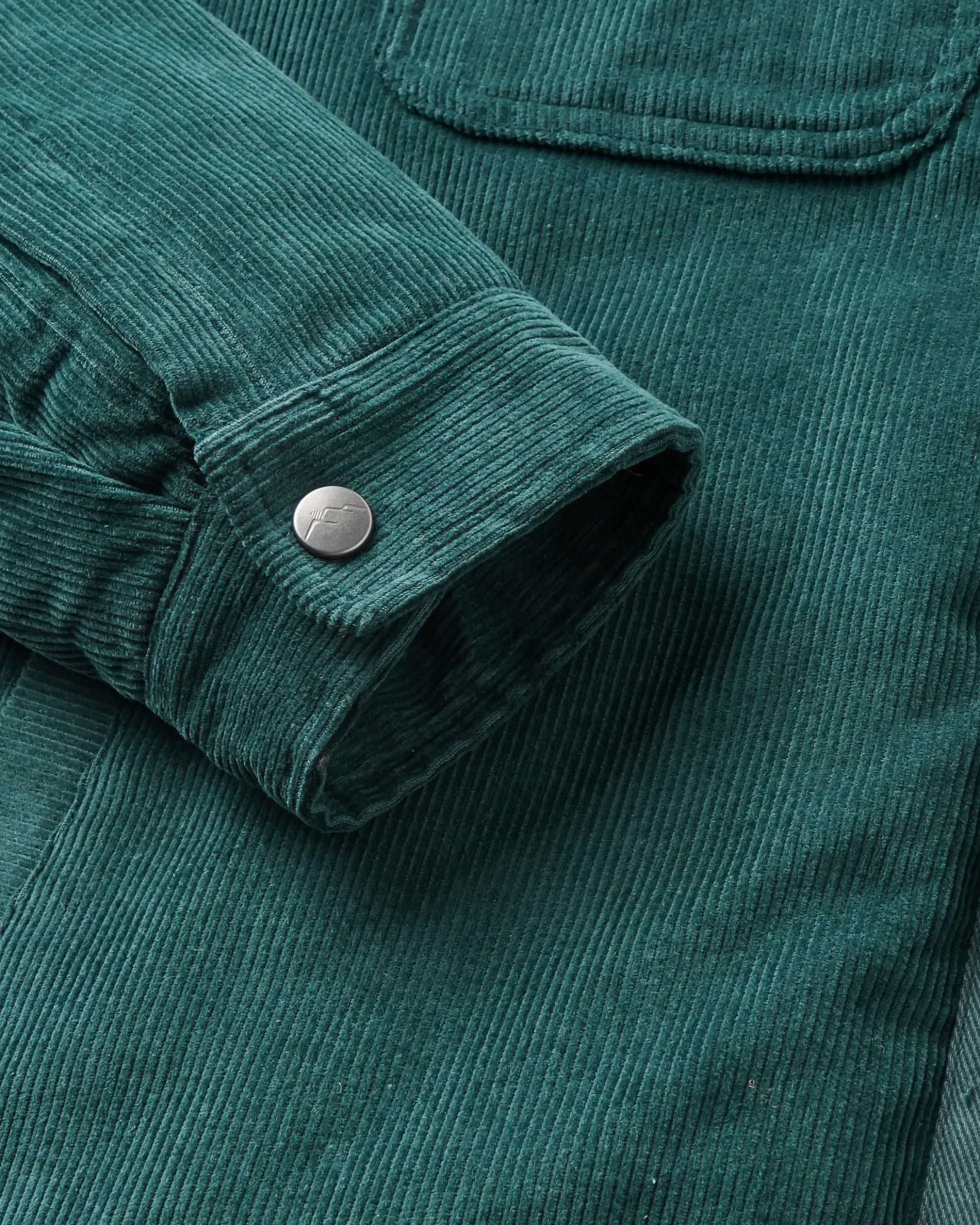 Herren Kodiak Sherpa gefüttertes Cord Überhemd